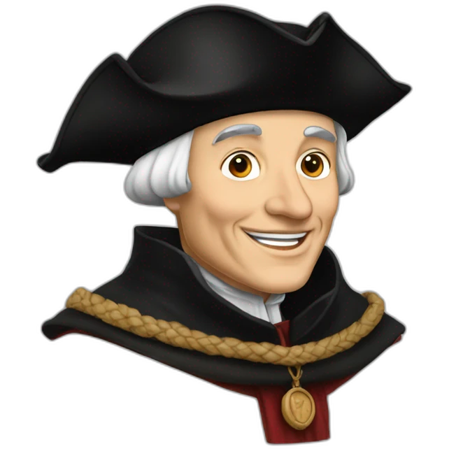Thomas More happy emoji