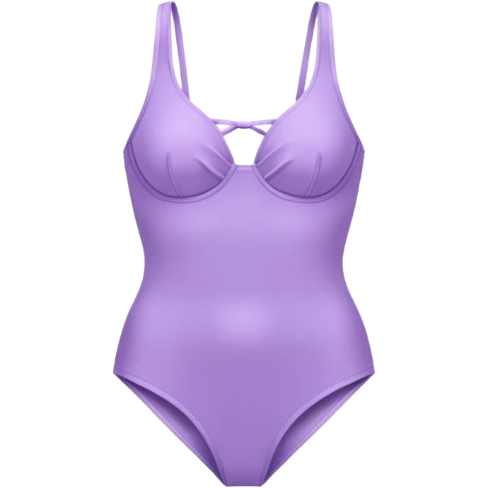 pastel purple bathing suit  emoji
