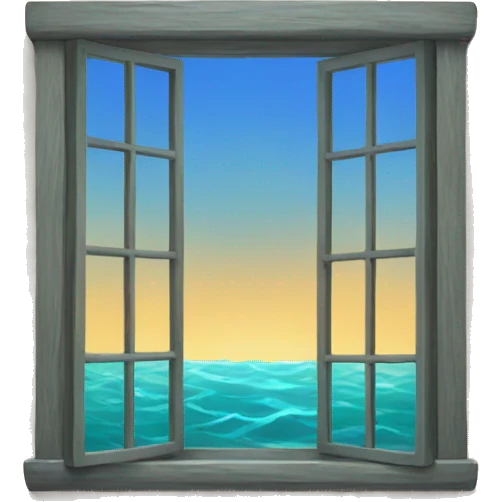 Sea window emoji
