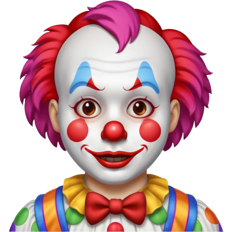 clown short hair emoji