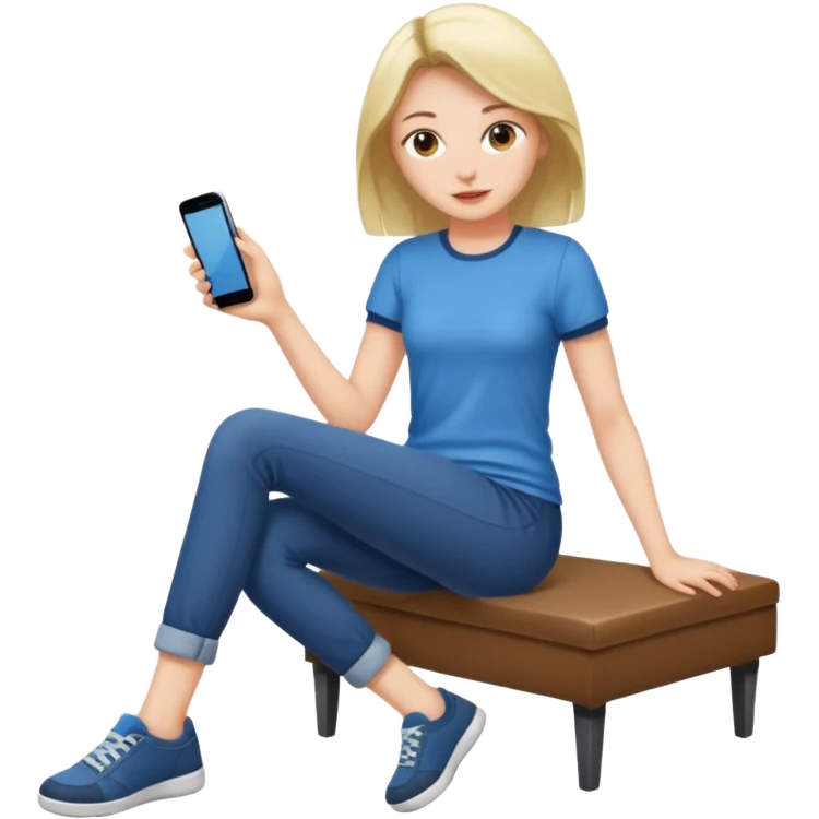 Naked girl spreading legs emoji