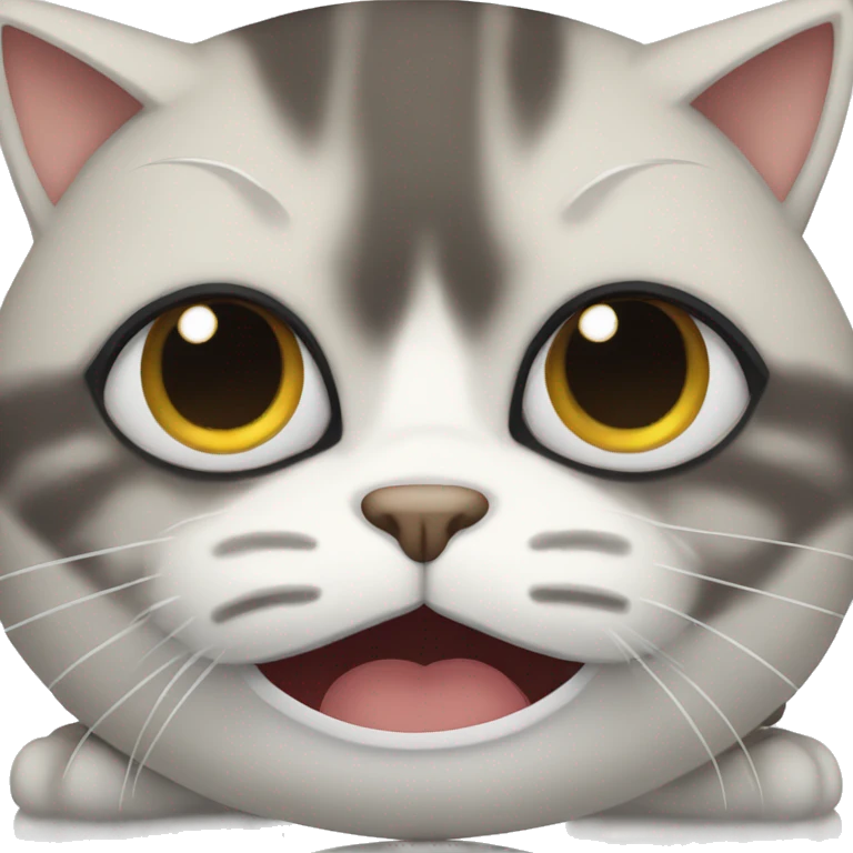 Mewing emoji