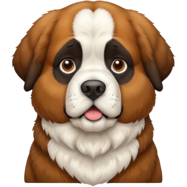 St. Bernard dog emoji