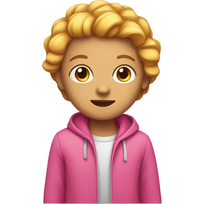 Pink  emoji