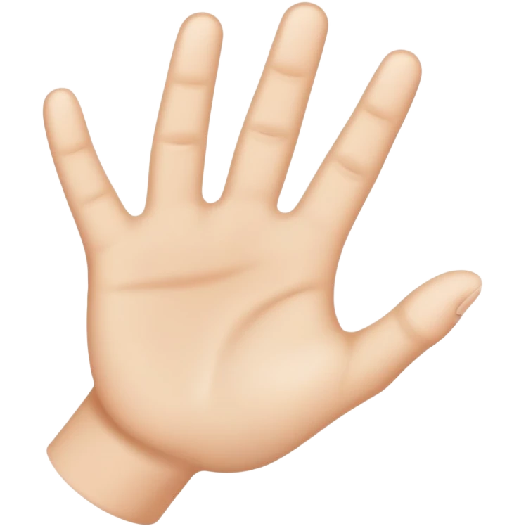 Hand emoji