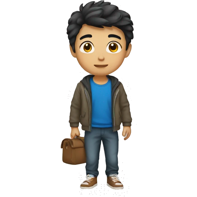 Asian Italian Canadian boy emoji