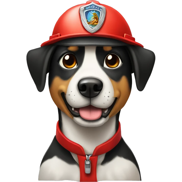 Perro bombero  emoji