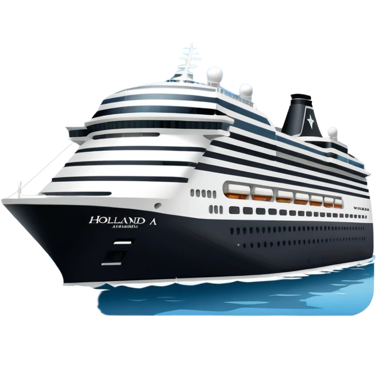 holland america cruise ship in rotterdam emoji