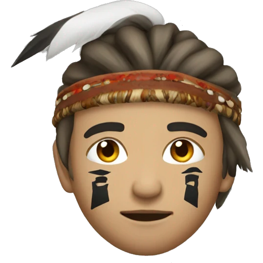 designer hunter war paint emoji