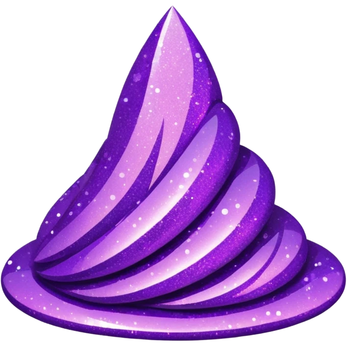 glitter purple and cian bin emoji