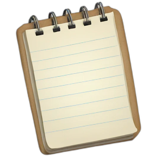 notepad emoji