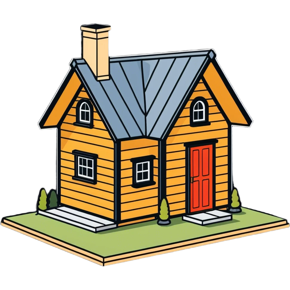 Small scout hut emoji