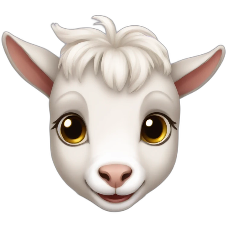 Baby goat cute emoji
