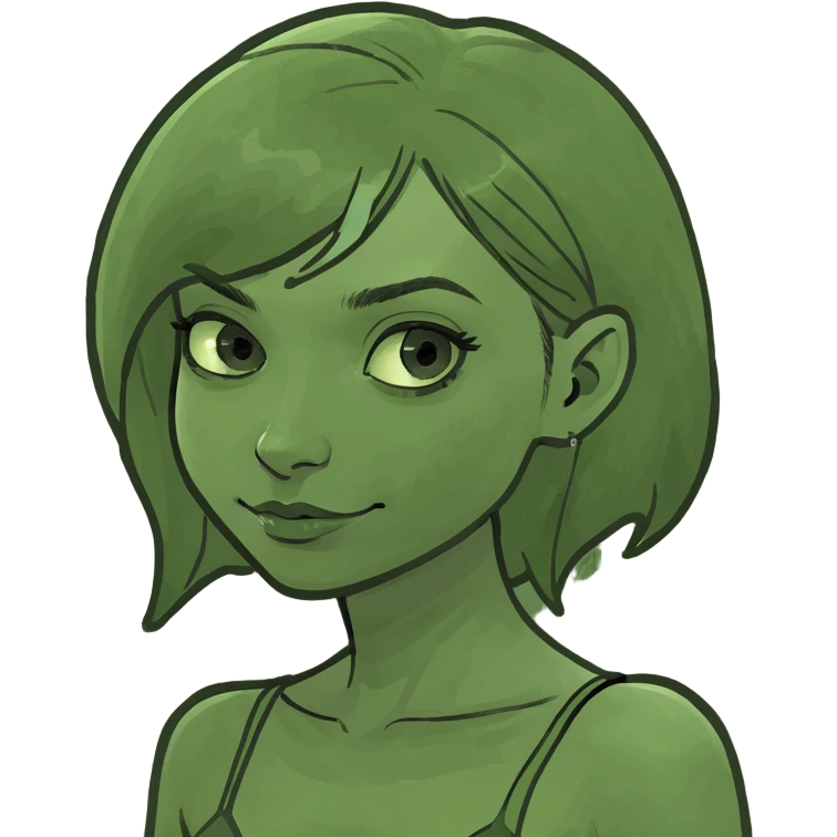 A girl emoji