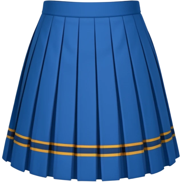 blue scottish skirt emoji