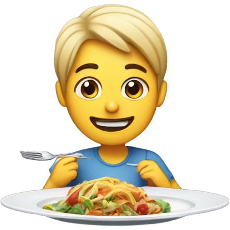 eating emoji