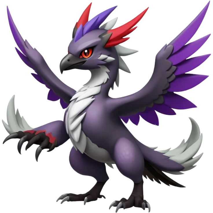 Silvally-Noivern-hybrid (full body) emoji