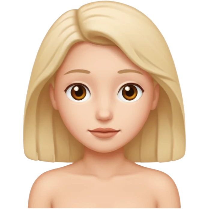 Sexy in nude  emoji