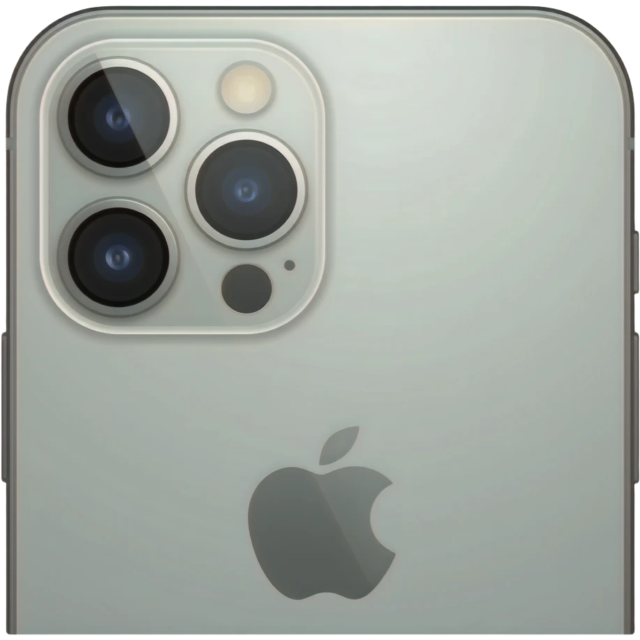 a white Iphone 17 pro max emoji