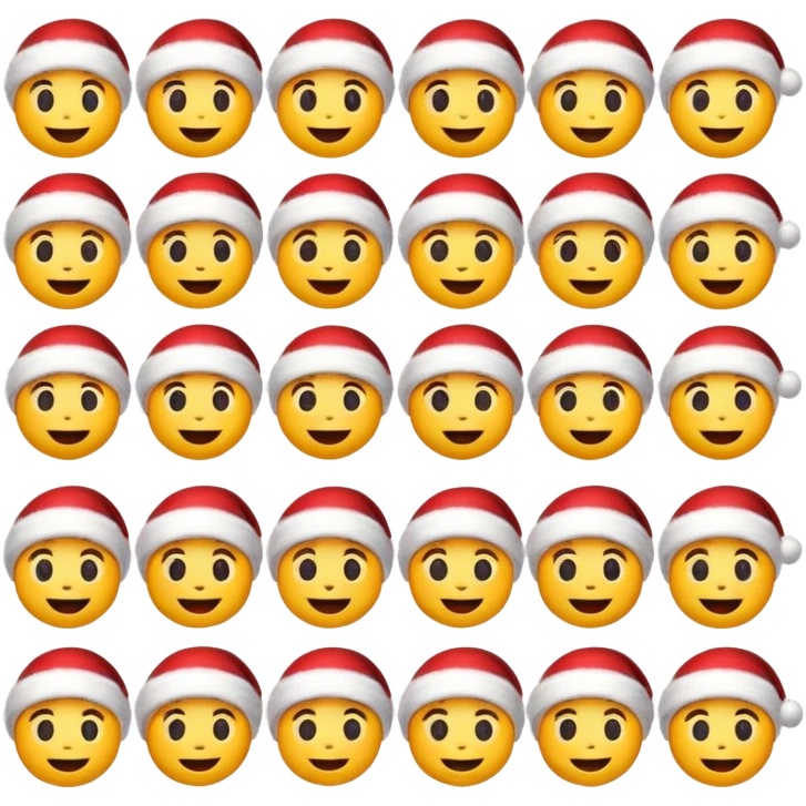 christmas emojis emoji
