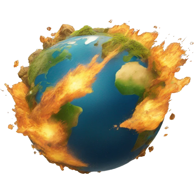 earth got blasted emoji