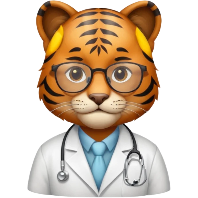 doctor tiger emoji