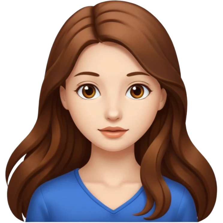 Красивая девушка emoji