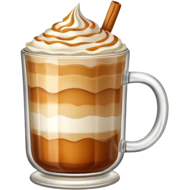 Caramel macchiato emoji