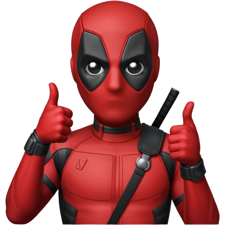 deadpool thumbs up emoji emoji