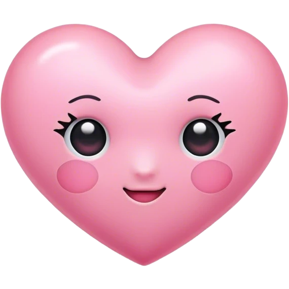 A cute aesthetic heart emoji