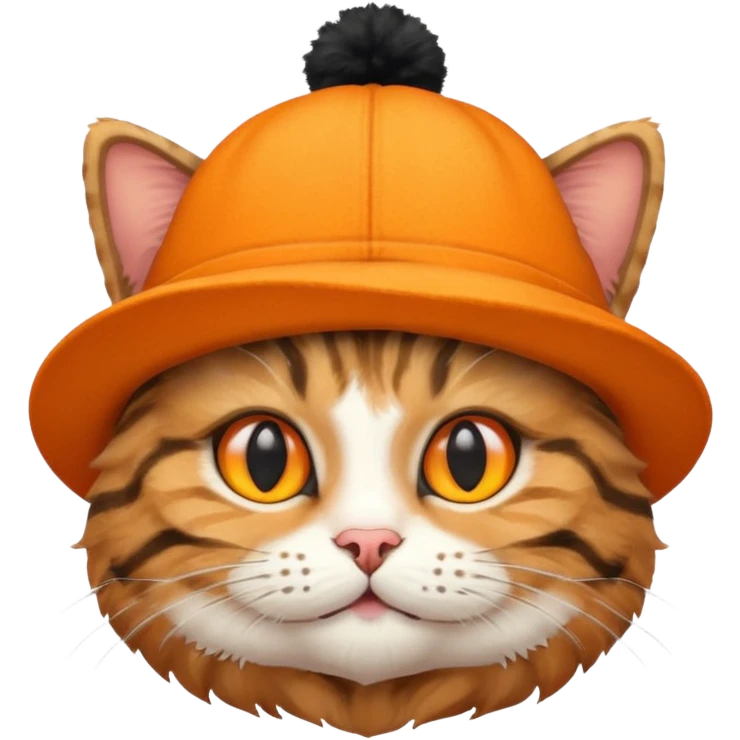 Cat with hat emoji