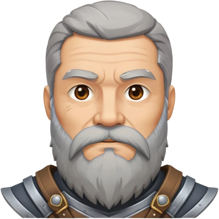 warrior grey beard emoji