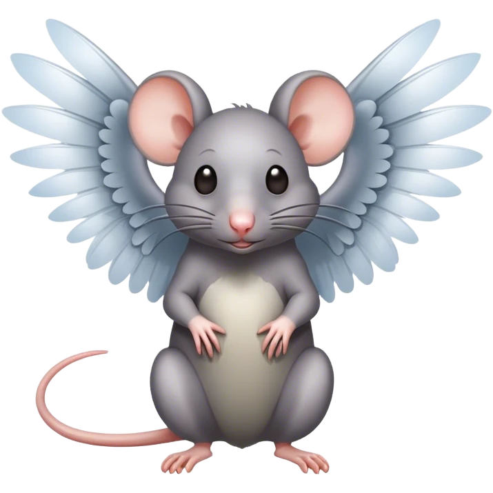 rat with wings emoji