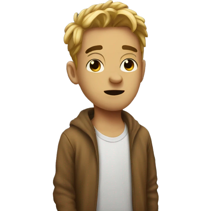 funny stupid lil guy thats confused af type shi emoji
