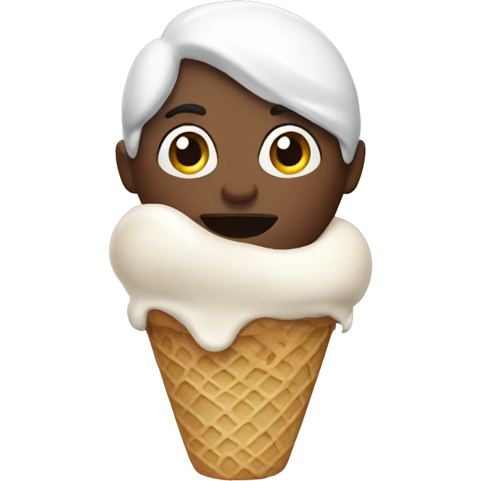 Ice cream lover emoji