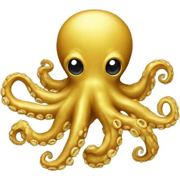 Golden octopus  emoji