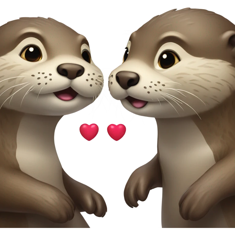 otters in love emoji