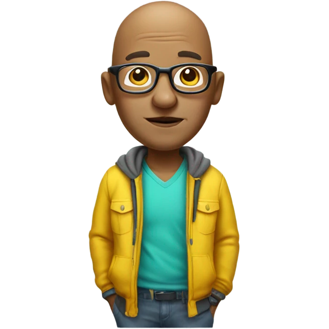 bald funny  emoji