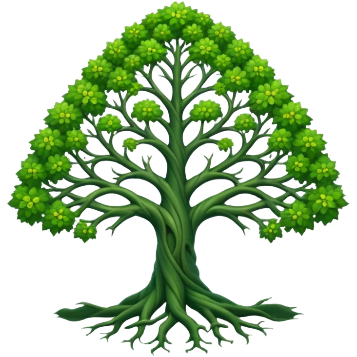Fractal Tree emoji