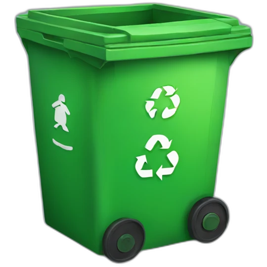 Recycle bin  emoji