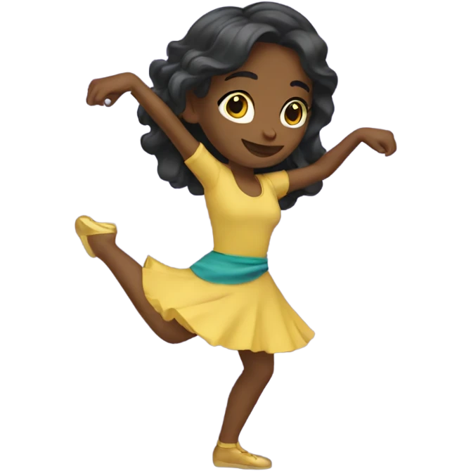 Dancing girl emoji