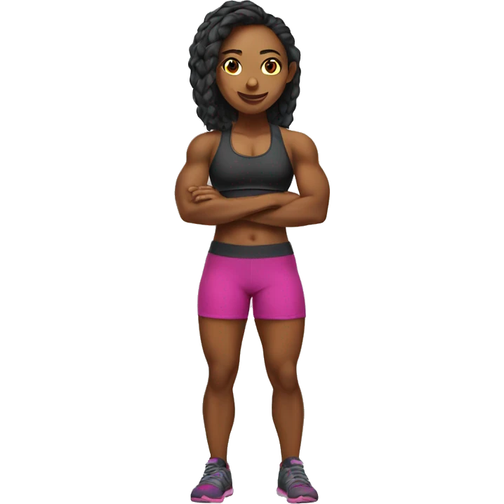 CrossFit girls  emoji
