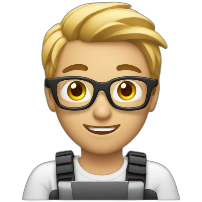 video editor editing in software emoji