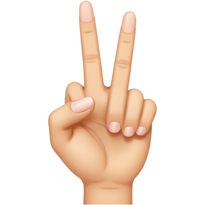 Middle finger emoji