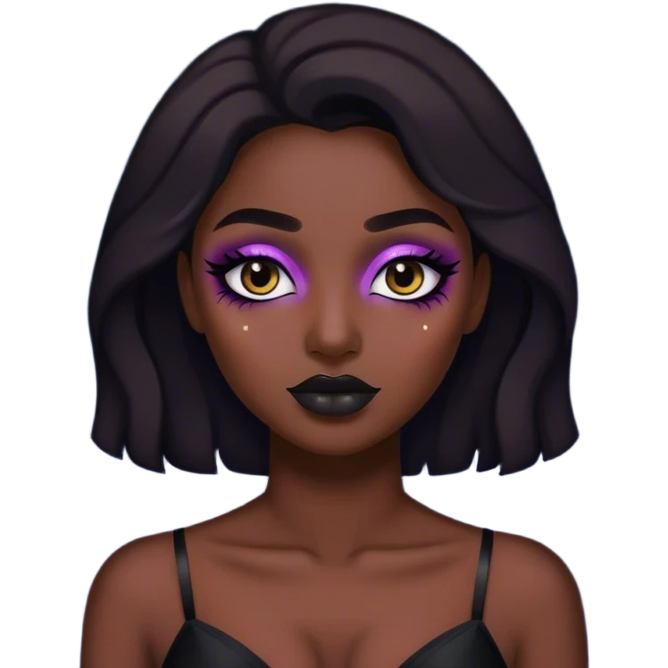 De nocheMaquillajes emoji