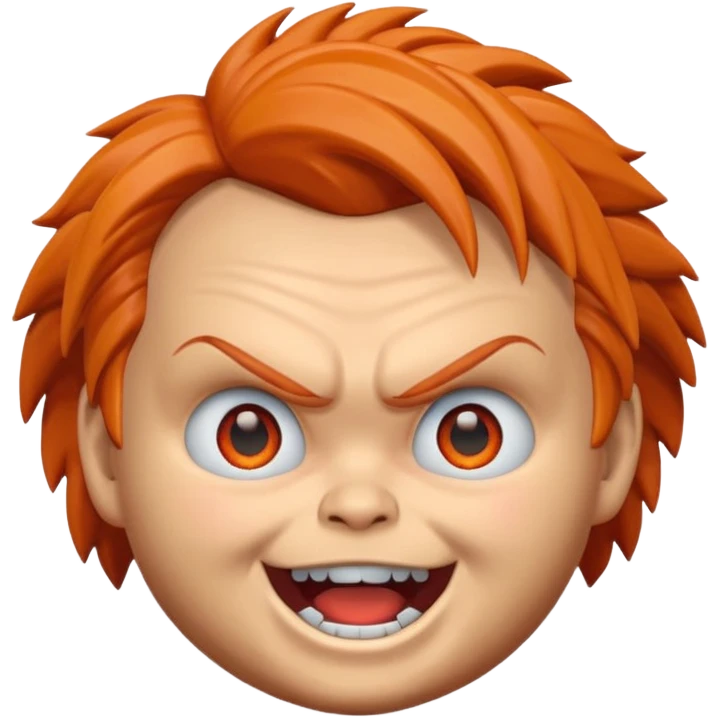 Un emojin de chuky emoji