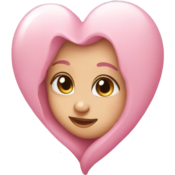 baby pink heart emoji