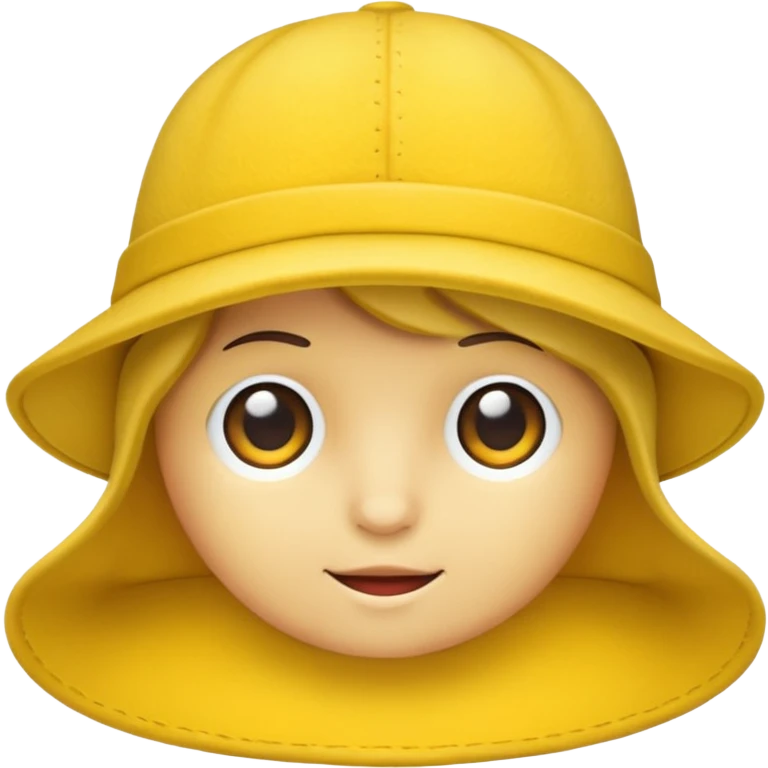 yellow hat emoji