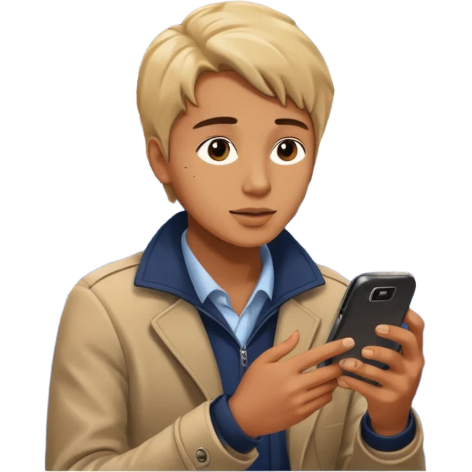 Rider with phone,Metro Riders, inside metro train, no transparent, with background,full image , negative transparent, positive background. emoji