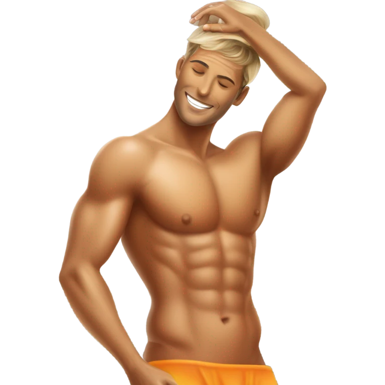 Master of spray tanning emoji